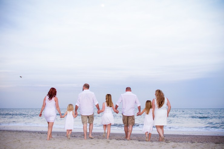 Myrtle Beach family photography backshot